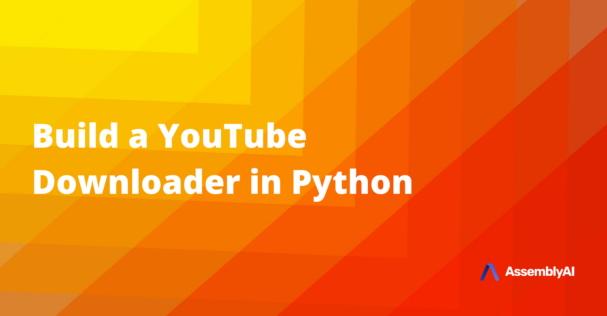 How to build a YouTube downloader in Python