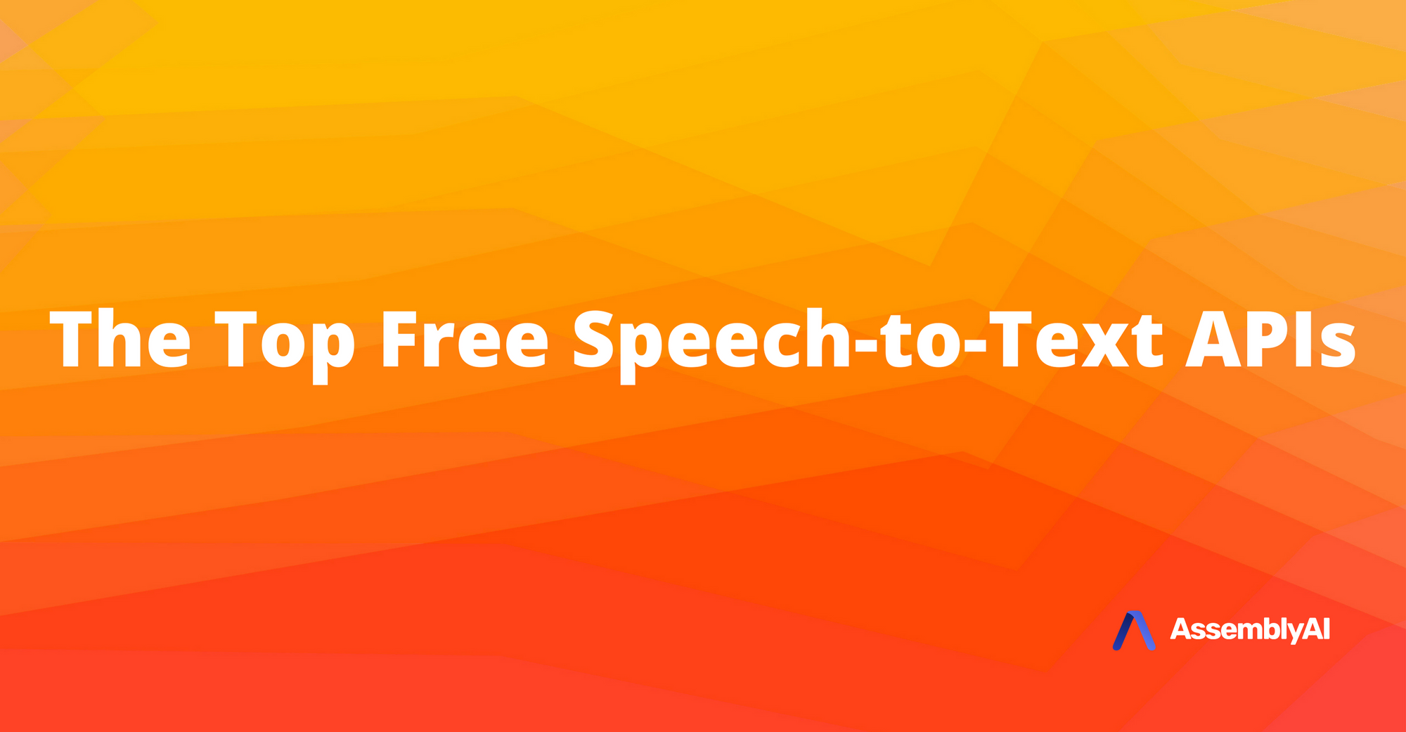 The Top Free Speech-to-Text APIs and Open Source Engines