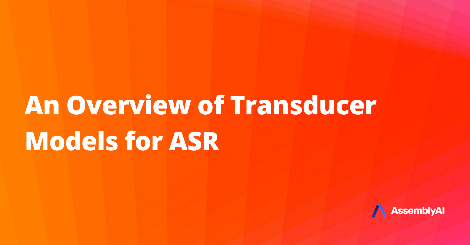 An Overview of Transducer Models for ASR