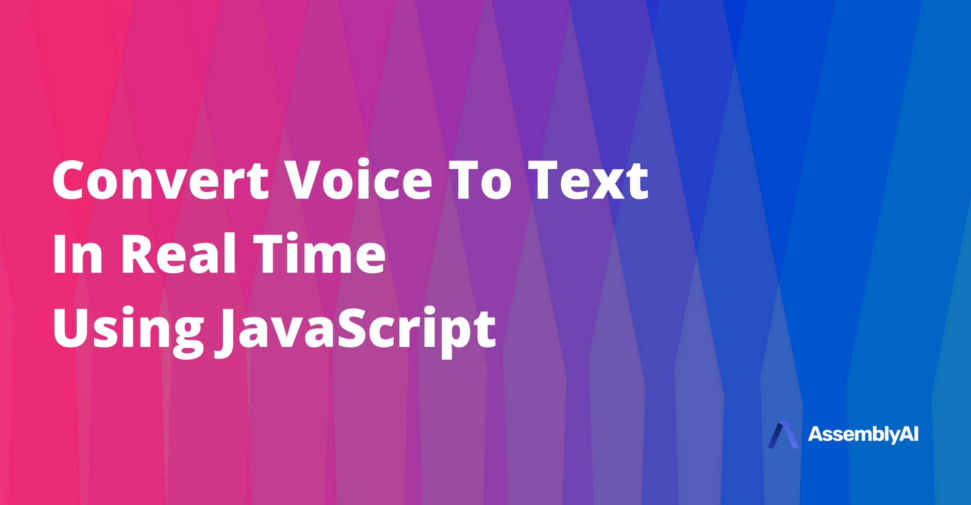 How To Convert Voice To Text Using JavaScript
