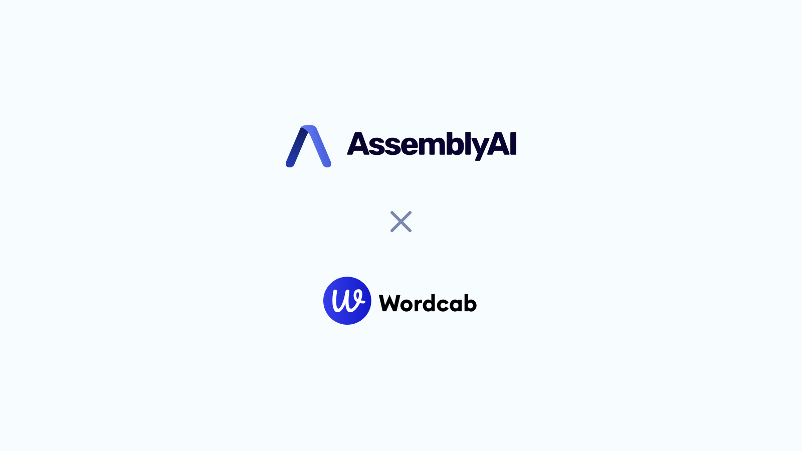 Built with AssemblyAI - Wordcab