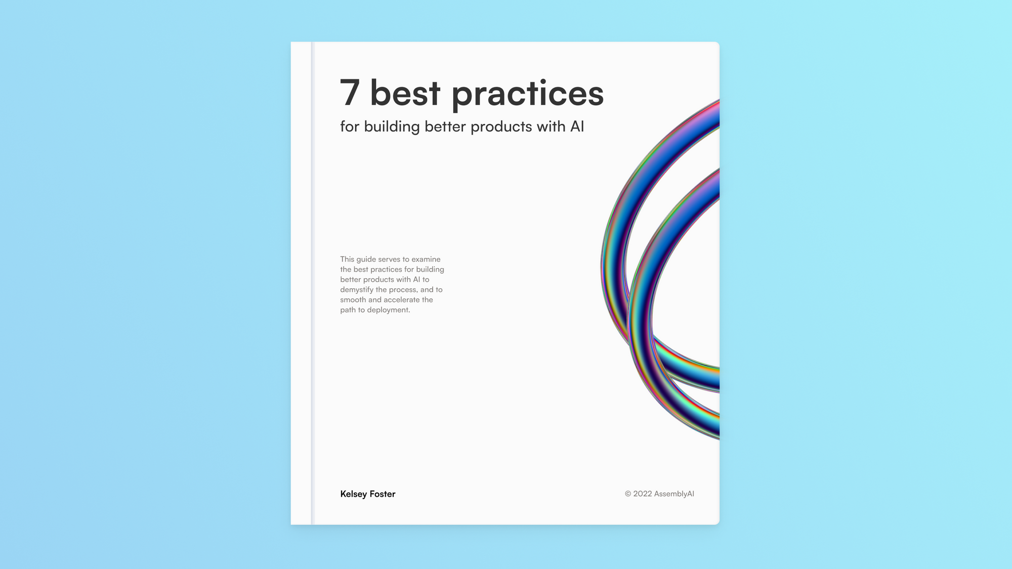7 best practices for building better products with AI