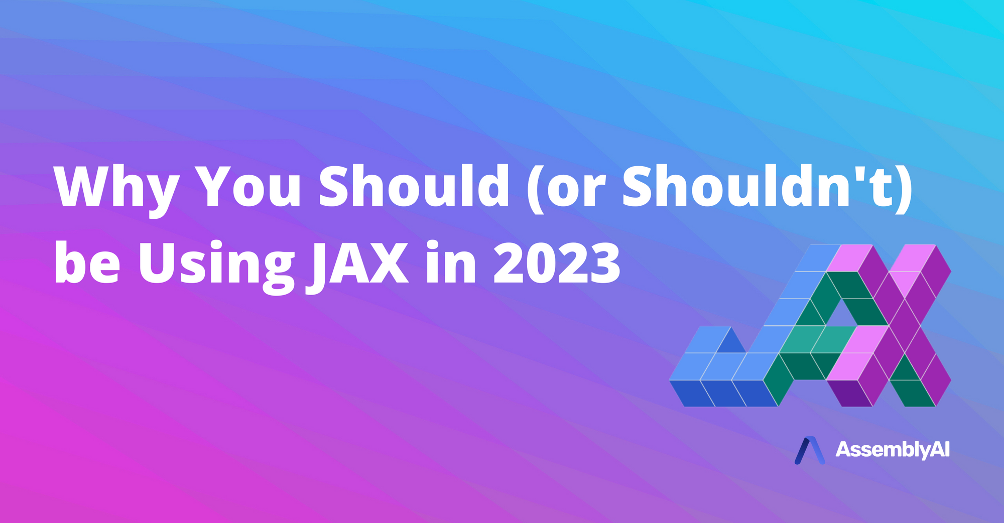 Why You Should (or Shouldn't) be Using Google's JAX in 2023