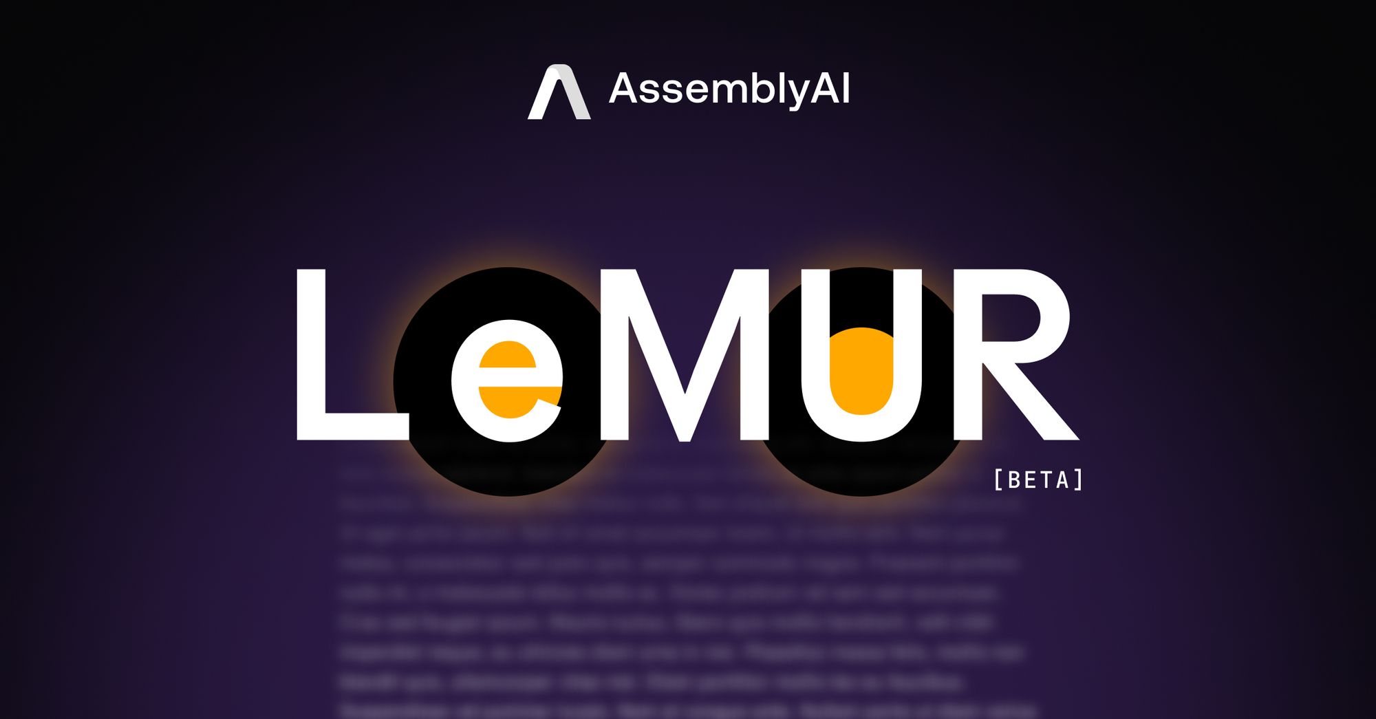 Introducing LeMUR, our new framework for applying powerful LLMs to transcribed speech