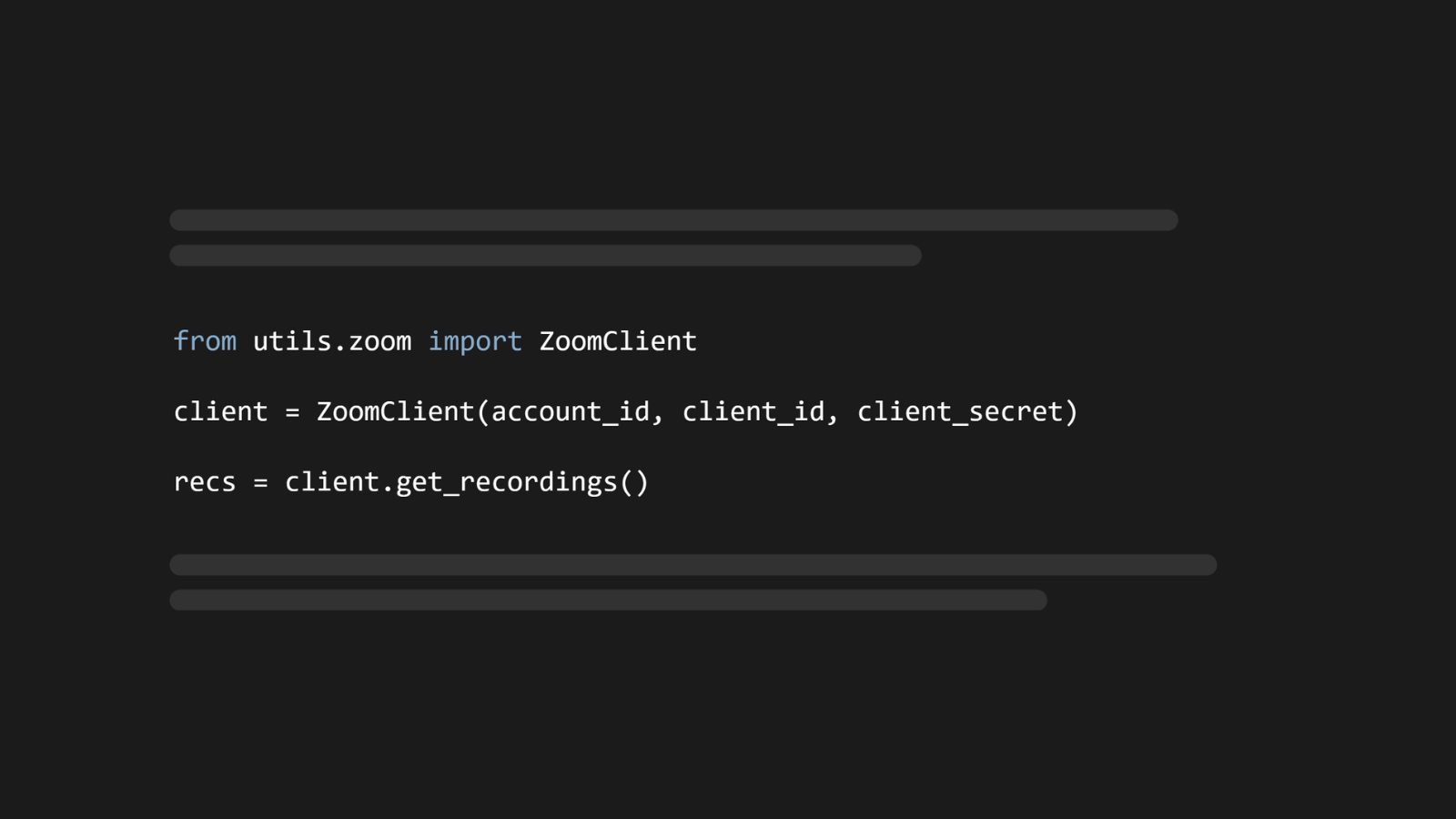 How to get Zoom Transcripts with the Zoom API