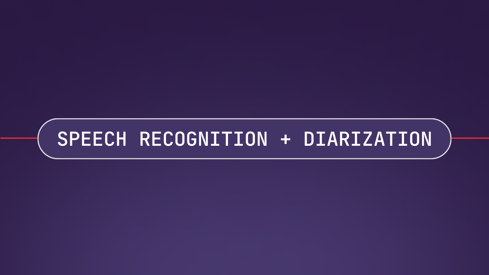 Combining Speech Recognition and Diarization in one model