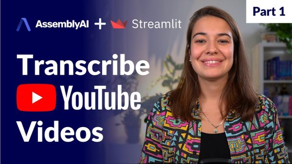 How to Make a Web App that Transcribes YouTube Videos with Streamlit