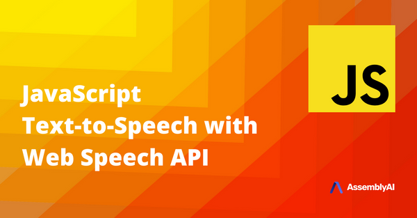 JavaScript Text-to-Speech - The Easy Way