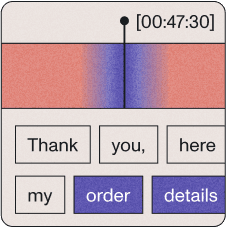 Illustration depicting a loading transcript